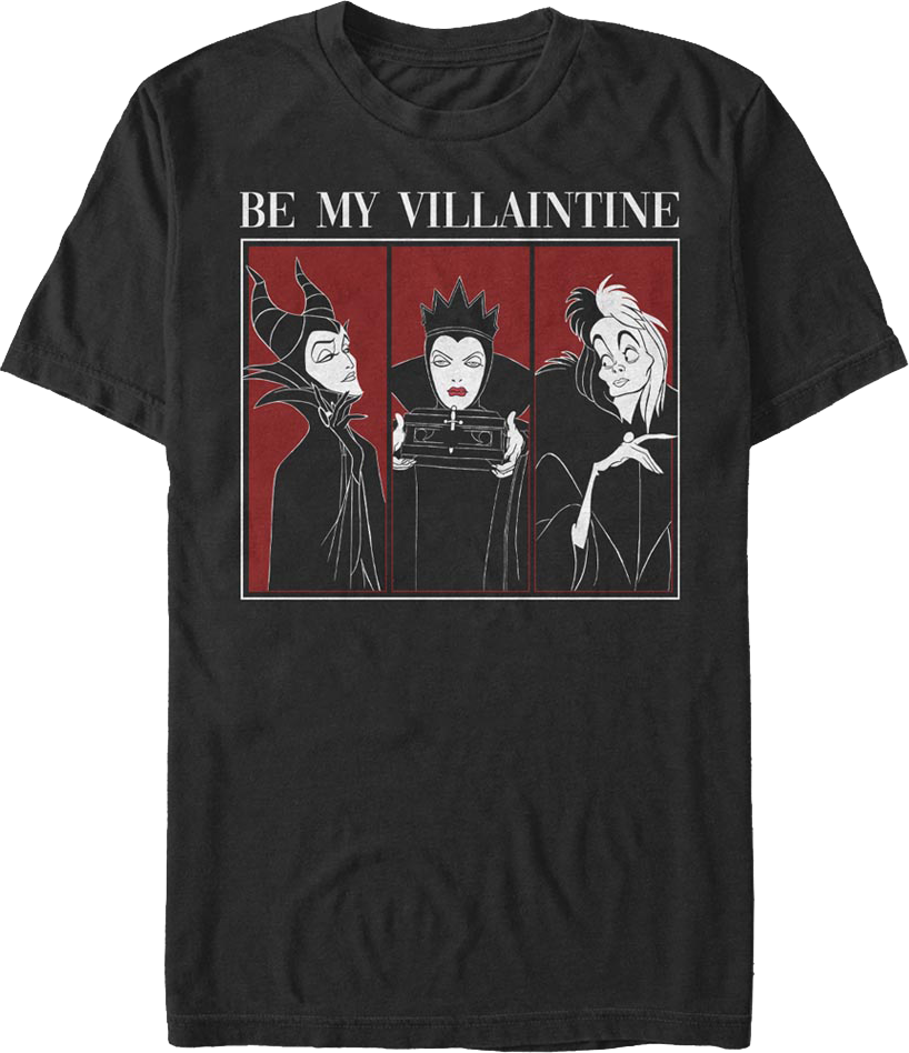 Be My Villaintine Disney T-Shirt product image 1