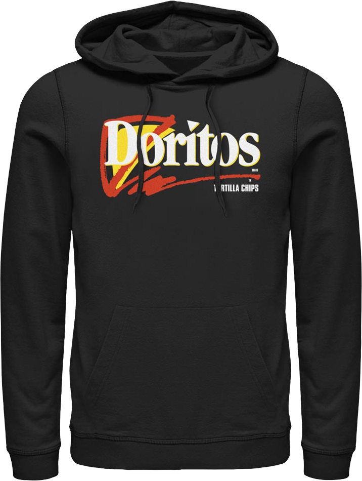 Black 90s Logo Doritos Hoodie product image 1
