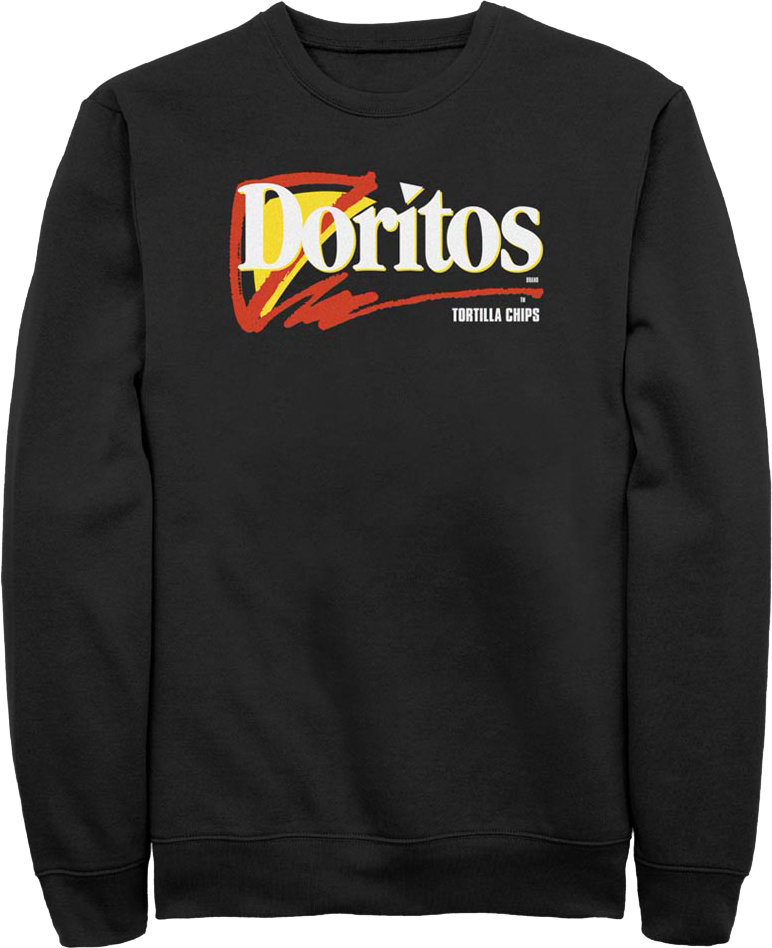 Black 90s Logo Doritos Sweatshirt product image 1