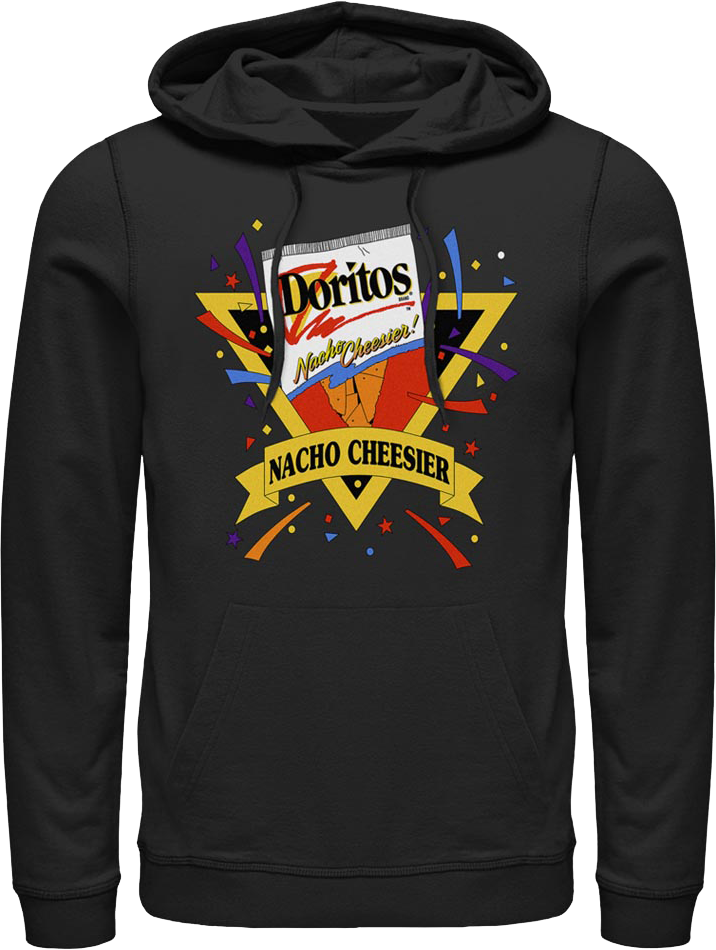 Black Nacho Cheesier Celebration Doritos Hoodie product image 1