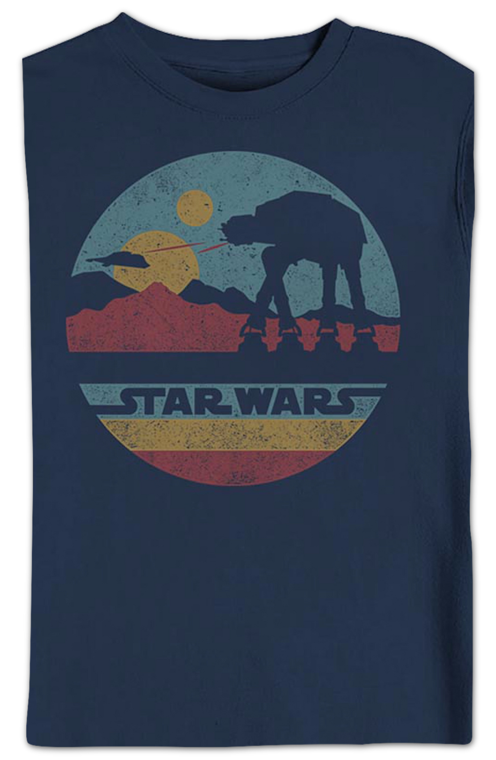 Blue AT-AT Silhouette Star Wars Sweatshirt product image 2