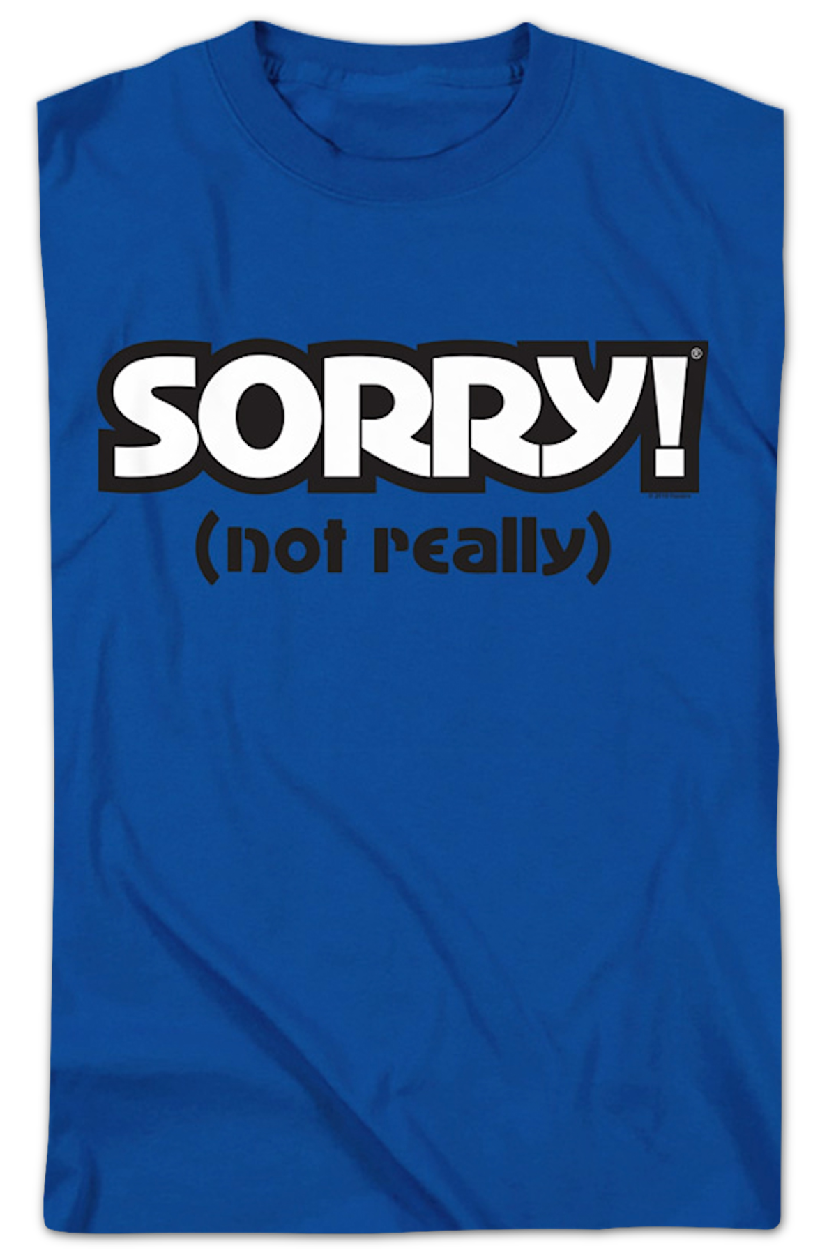 Blue Sorry T-Shirt product image 2