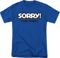 Blue Sorry T-Shirt product image 1