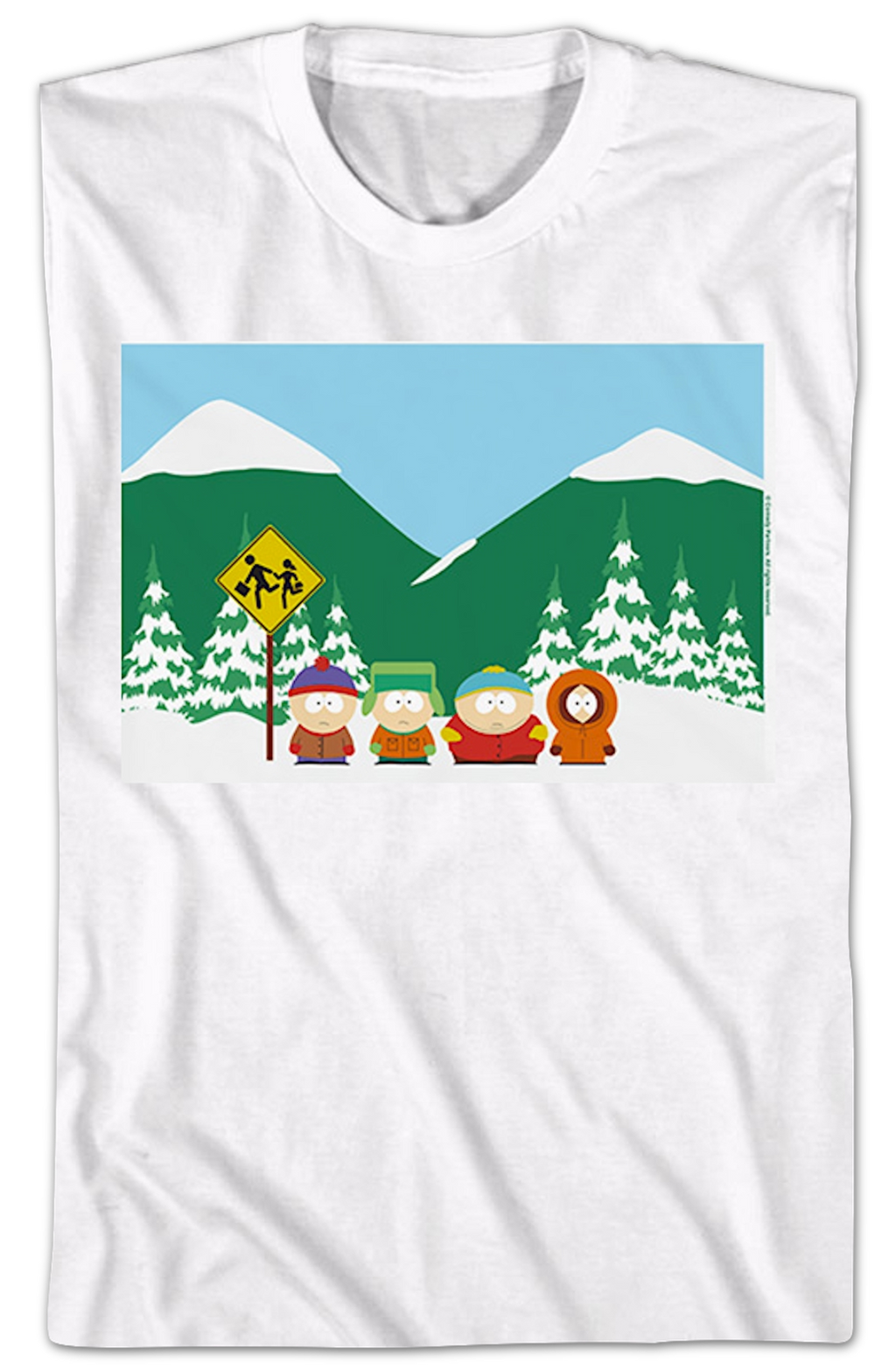 Bus Stop South Park T-Shirt product image 2