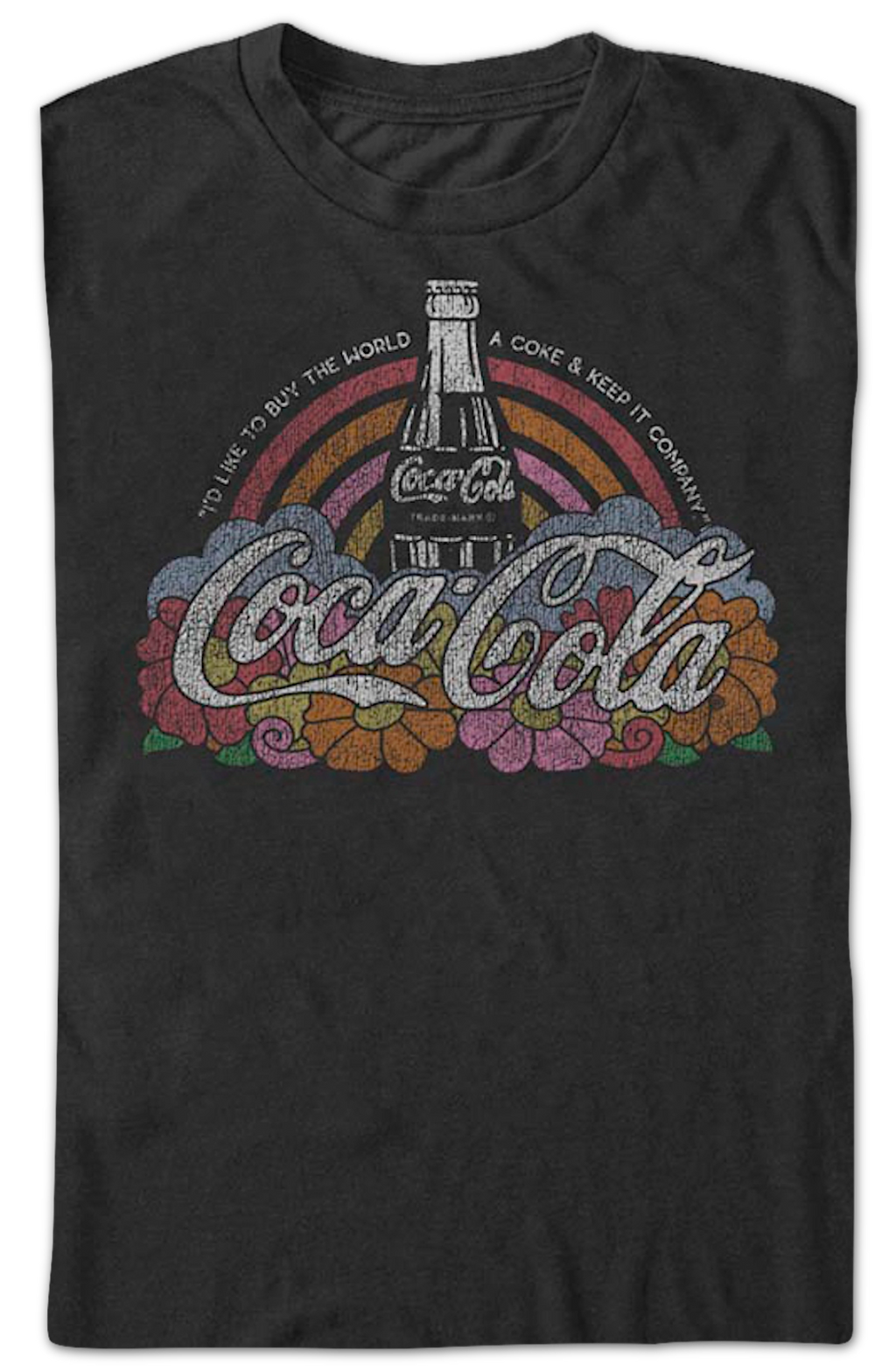 Buy The World A Coke Rainbow Coca-Cola T-Shirt product image 2