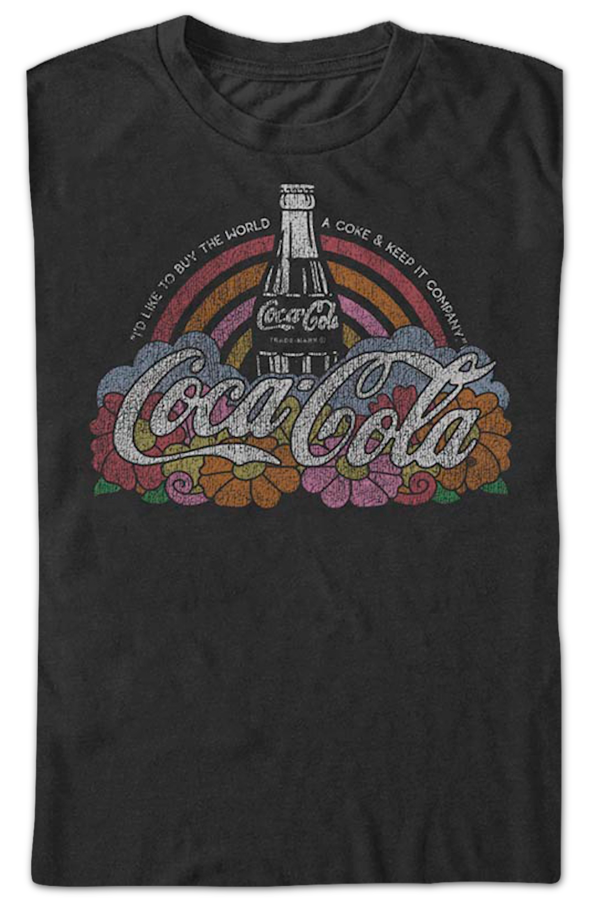 Buy The World A Coke Rainbow Coca-Cola T-Shirt product image 2