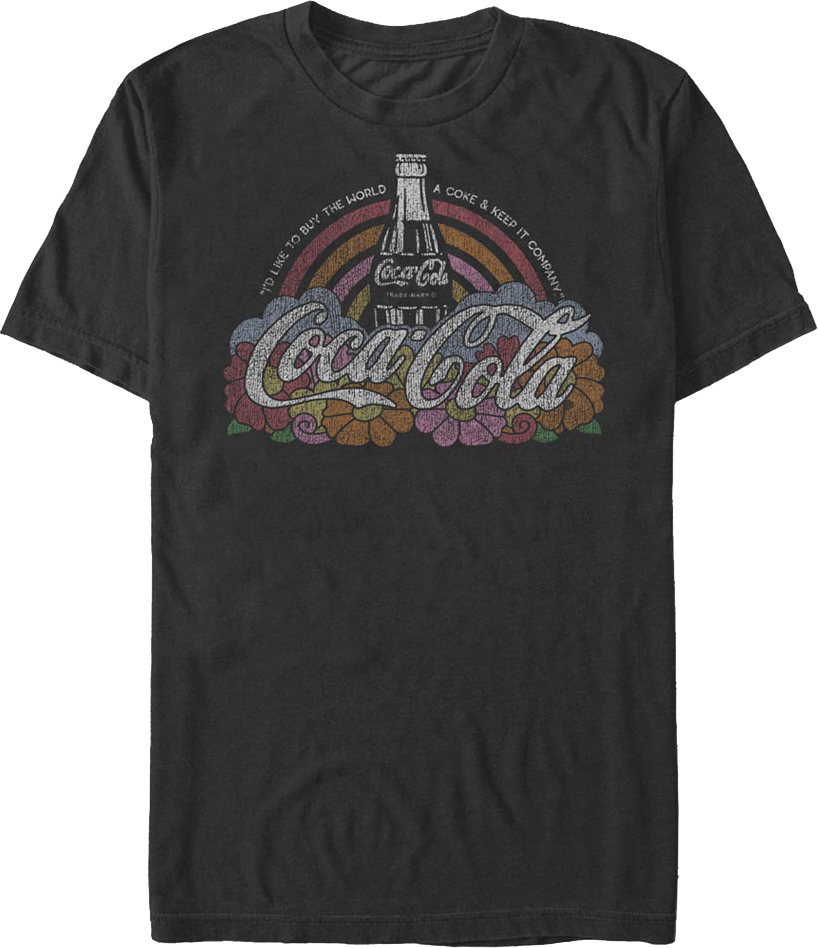 Buy The World A Coke Rainbow Coca-Cola T-Shirt product image 1
