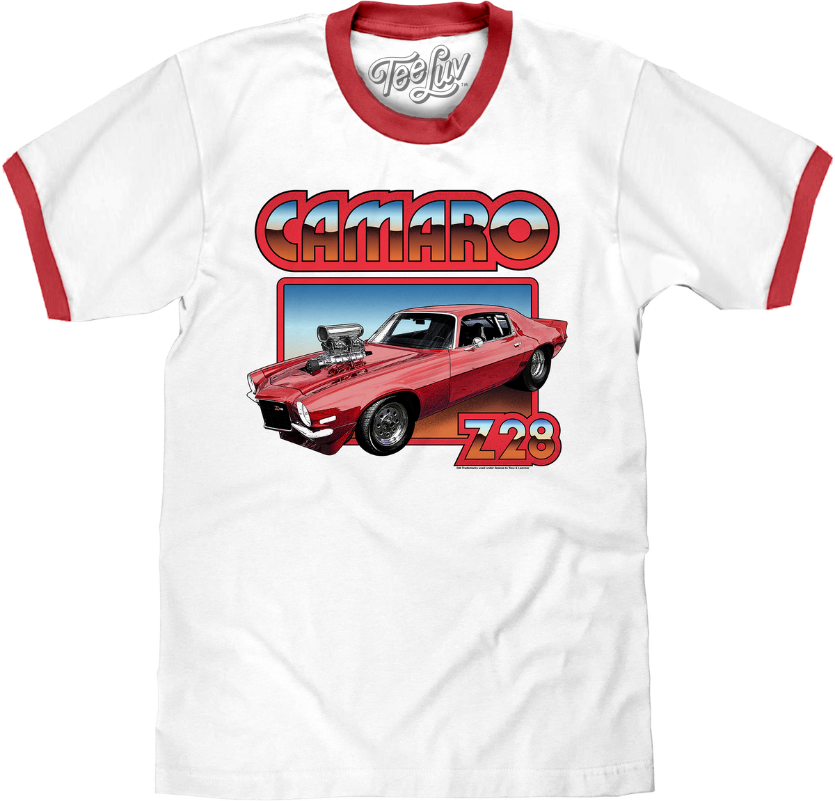 Camaro Z28 Chevrolet Ringer Shirt product image 1