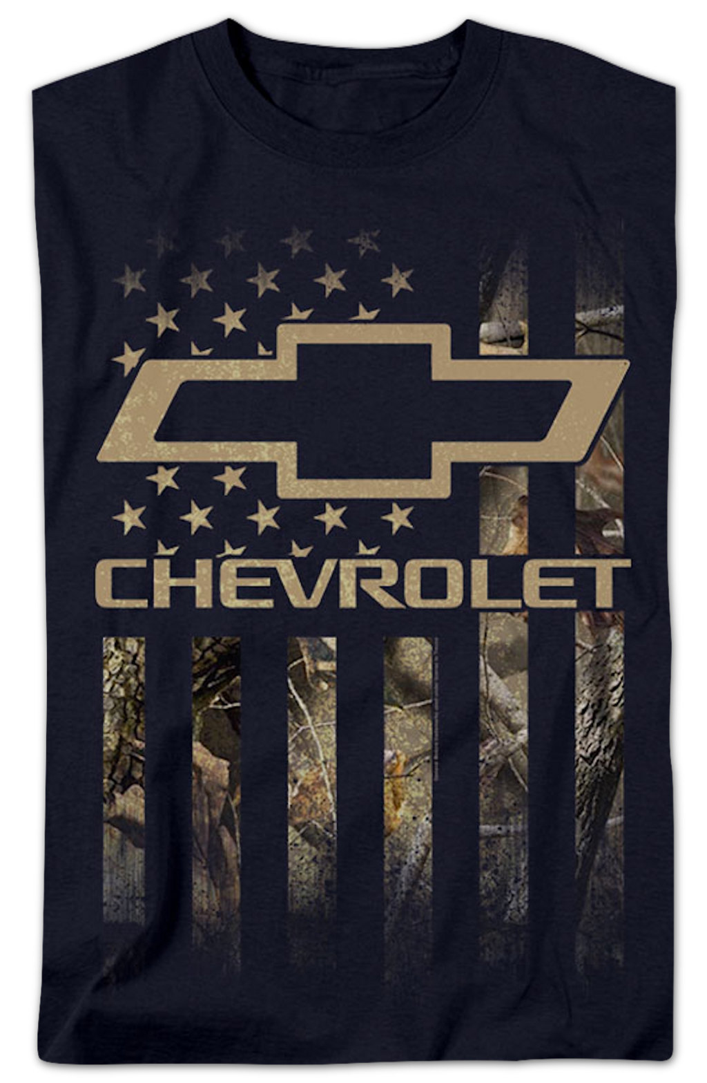 Camo Flag Chevrolet T-Shirt product image 2