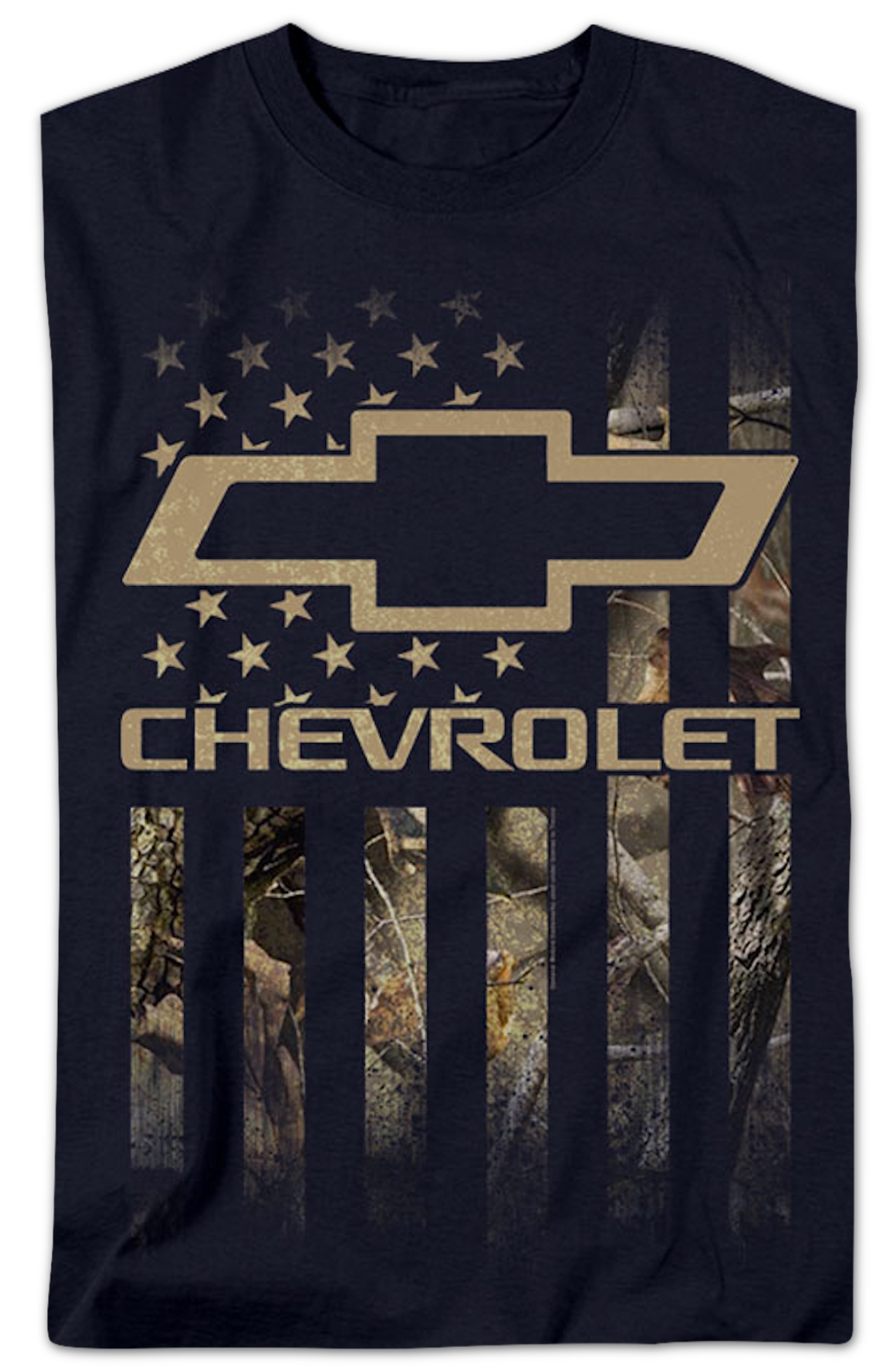 Camo Flag Chevrolet T-Shirt product image 2