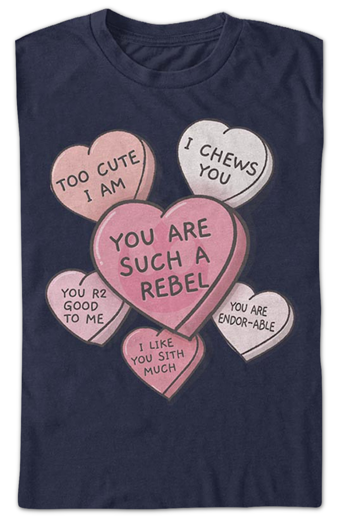 Candy Hearts Star Wars T-Shirt product image 2