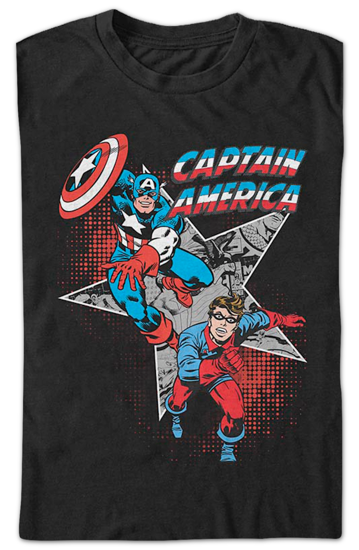 Captain America And Bucky Marvel Comics T-Shirt product image 2