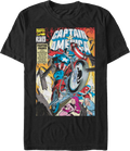 Captain America Fighting Chance Marvel Comics T-Shirt product image 1