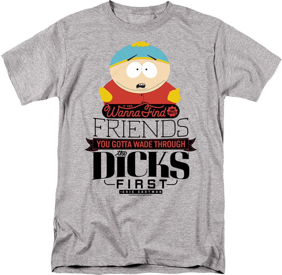 Cartman Wade Through The Dicks South Park T-Shirt product image 1