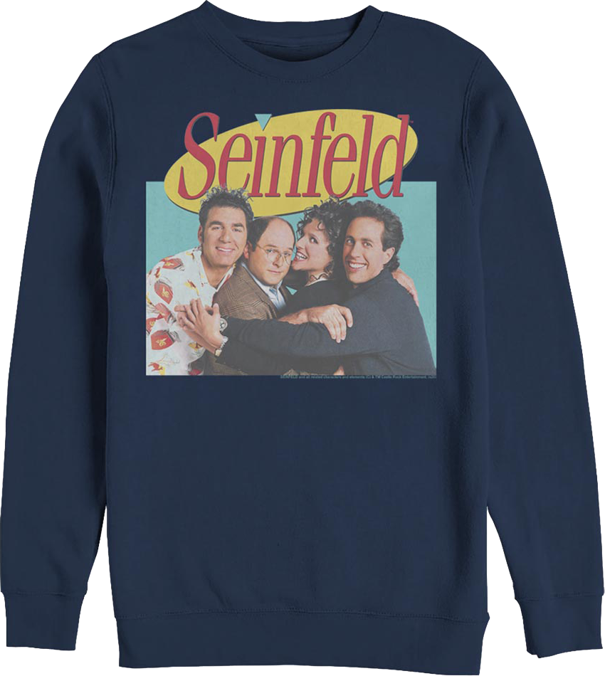 Cast Photo Seinfeld Sweatshirt product image 1
