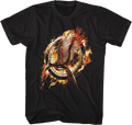 Catching Fire Poster Hunger Games T-Shirt