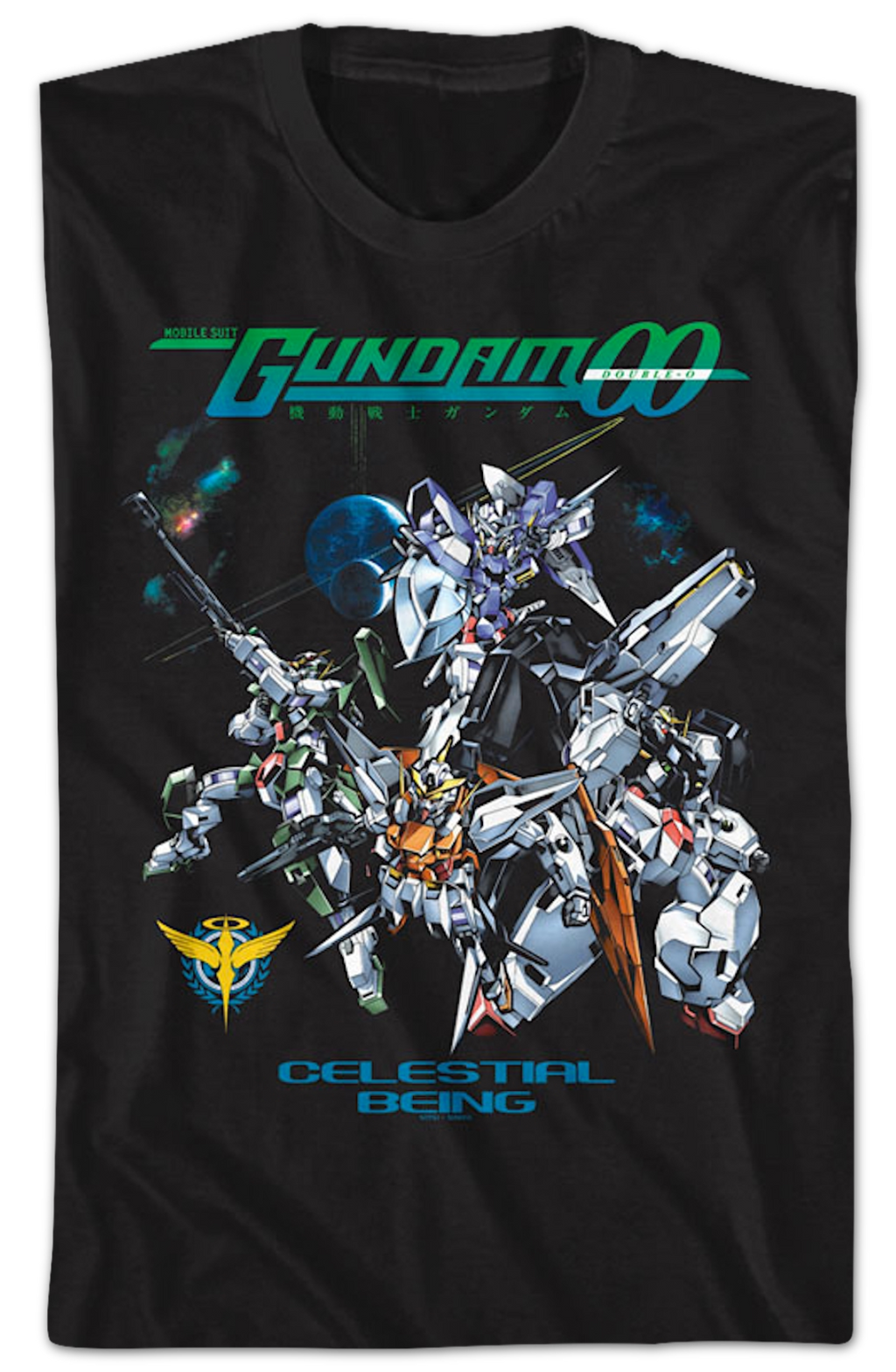 Celestial Being Gundam T-Shirt product image 2