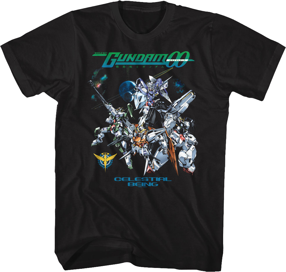 Celestial Being Gundam T-Shirt product image 1