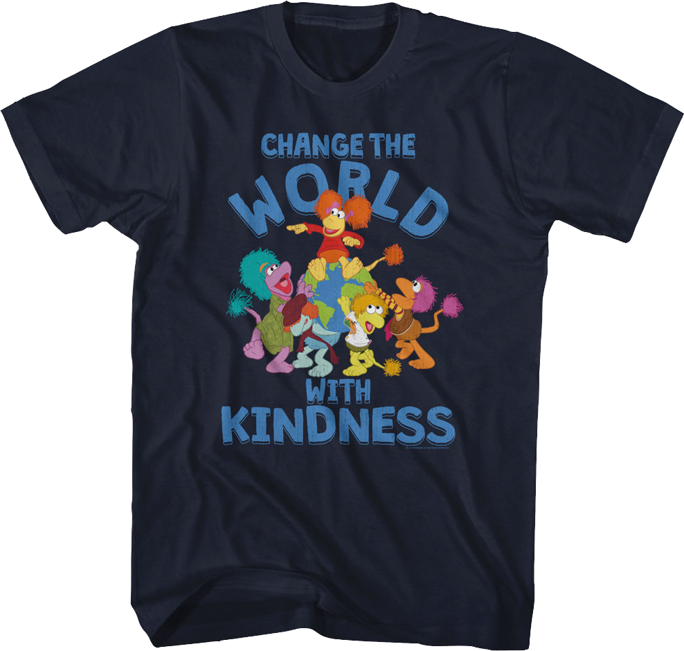 Change The World With Kindness Fraggle Rock T-Shirt product image 1