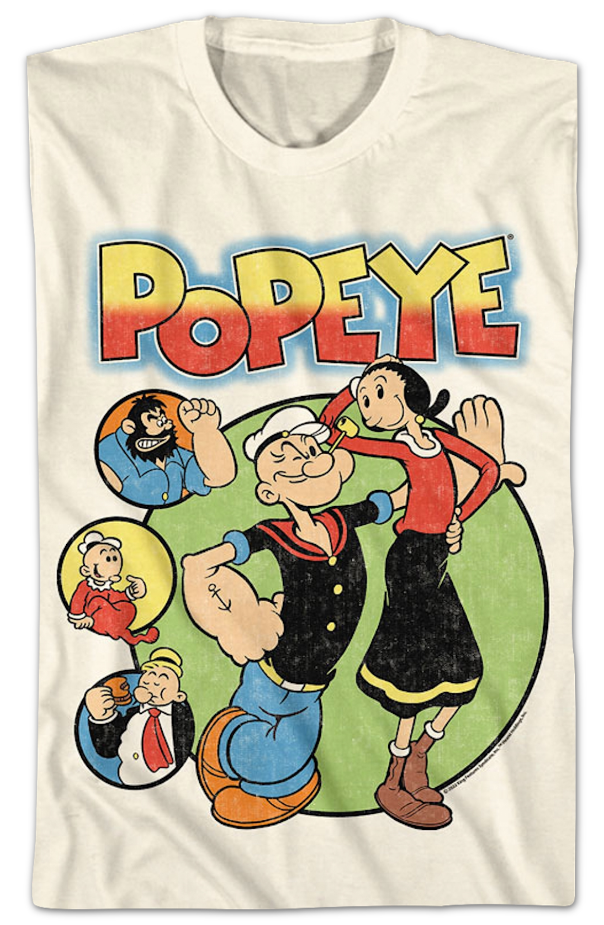 Character Circles Popeye T-Shirt product image 2