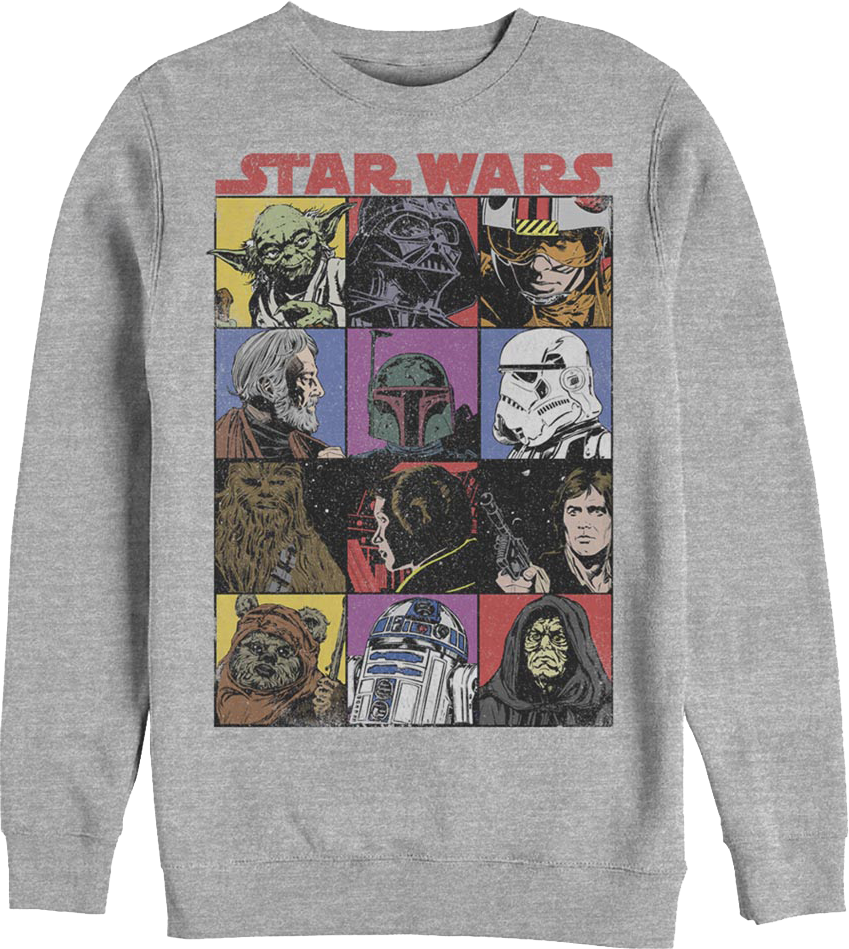 Character Collage Star Wars Sweatshirt product image 1