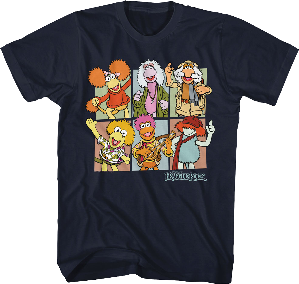 Character Panels Fraggle Rock T-Shirt product image 1