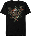 Chewbacca Christmas Lights Star Wars T-Shirt product image 1