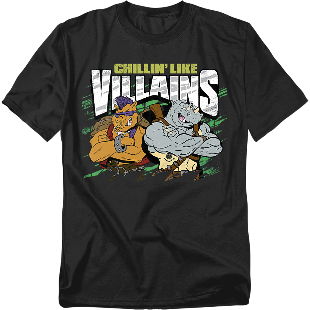 Chillin' Like Villains Teenage Mutant Ninja Turtles T-Shirt product image 2