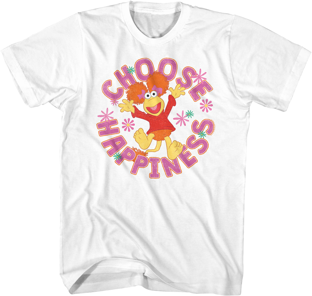 Choose Happiness Fraggle Rock T-Shirt product image 1