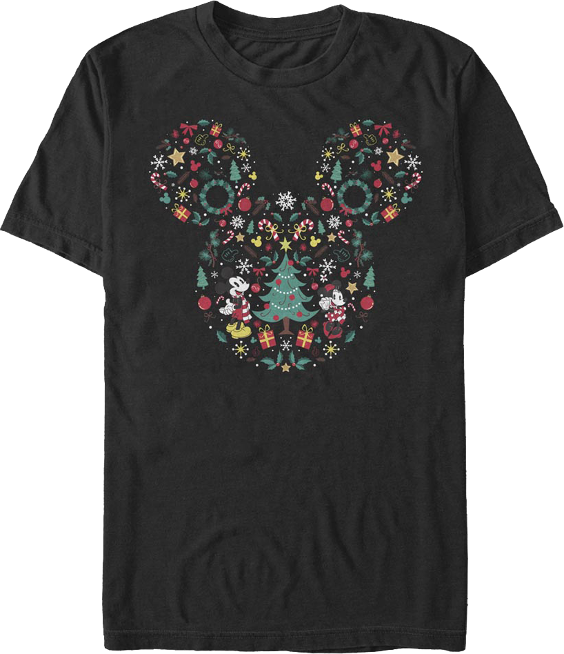 Christmas Design Mickey Mouse T-Shirt product image 1