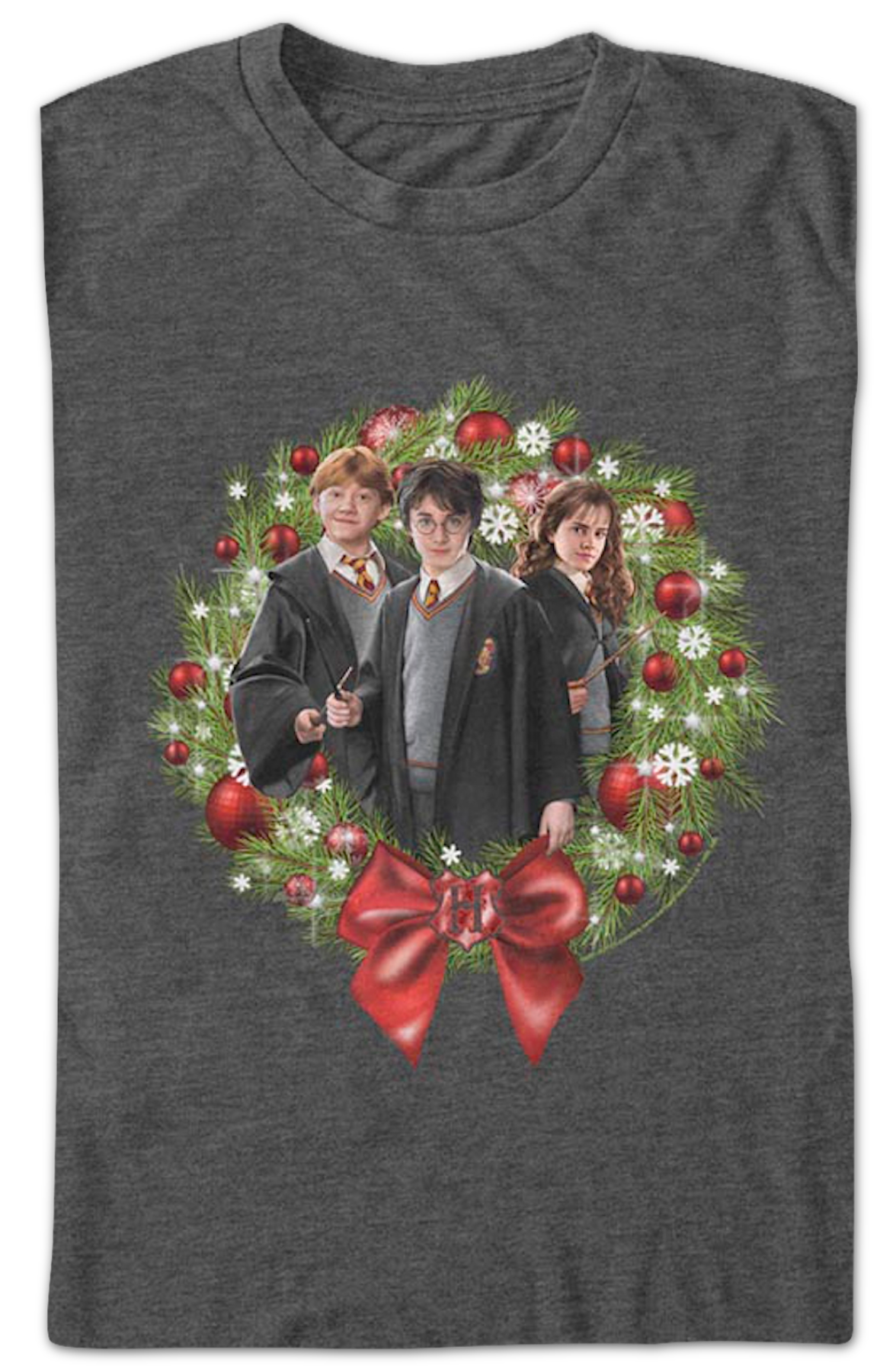 Christmas Wreath Harry Potter T-Shirt product image 2