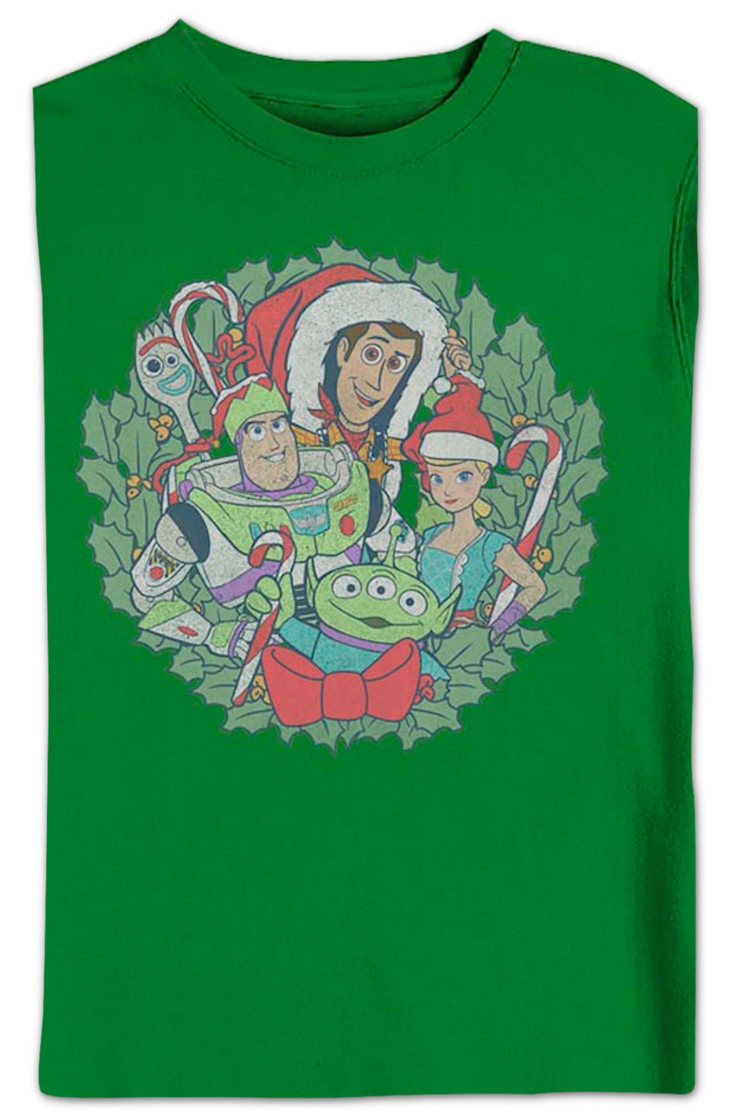 Christmas Wreath Toy Story Sweatshirt product image 2