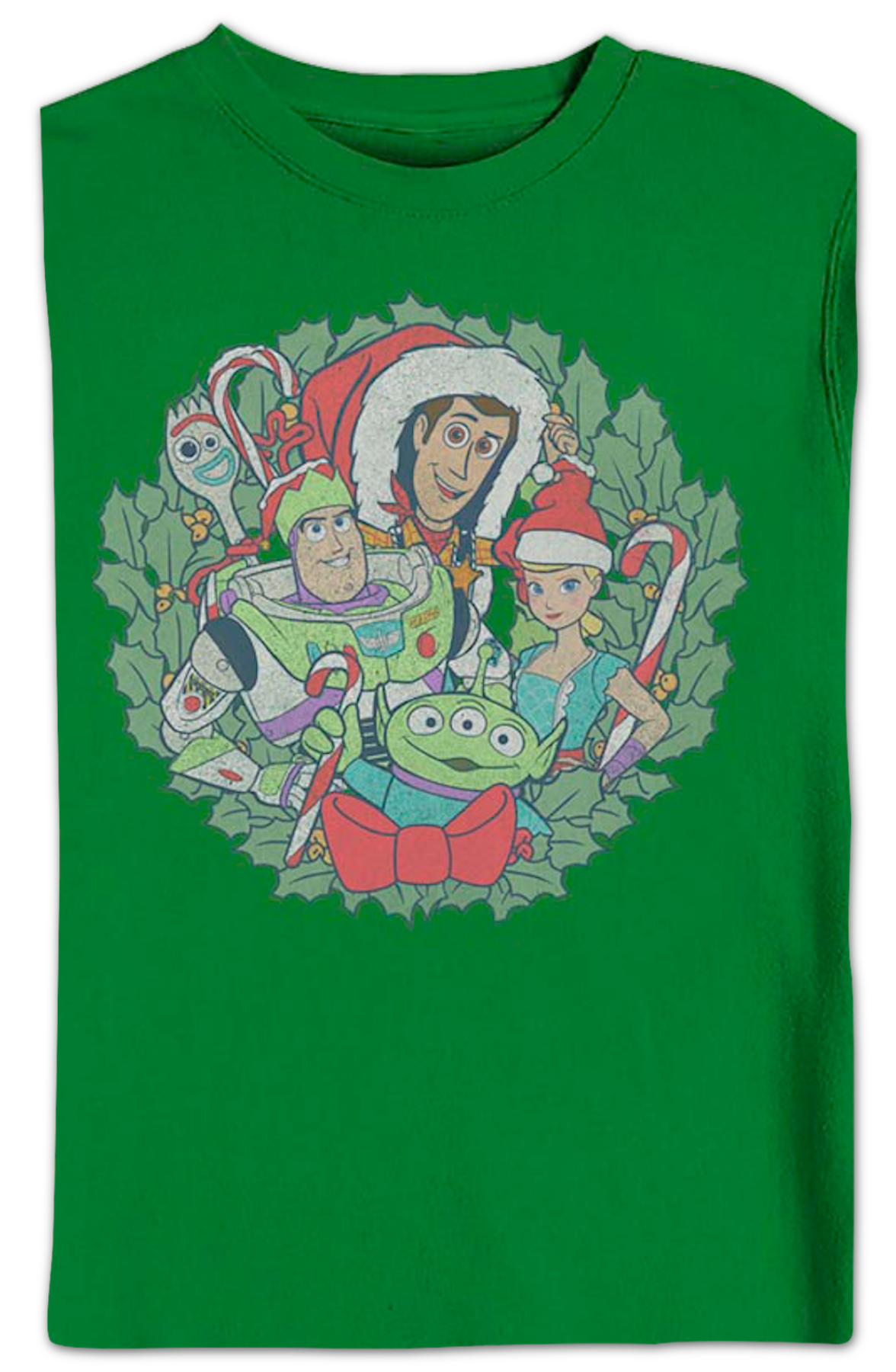 Christmas Wreath Toy Story Sweatshirt product image 2