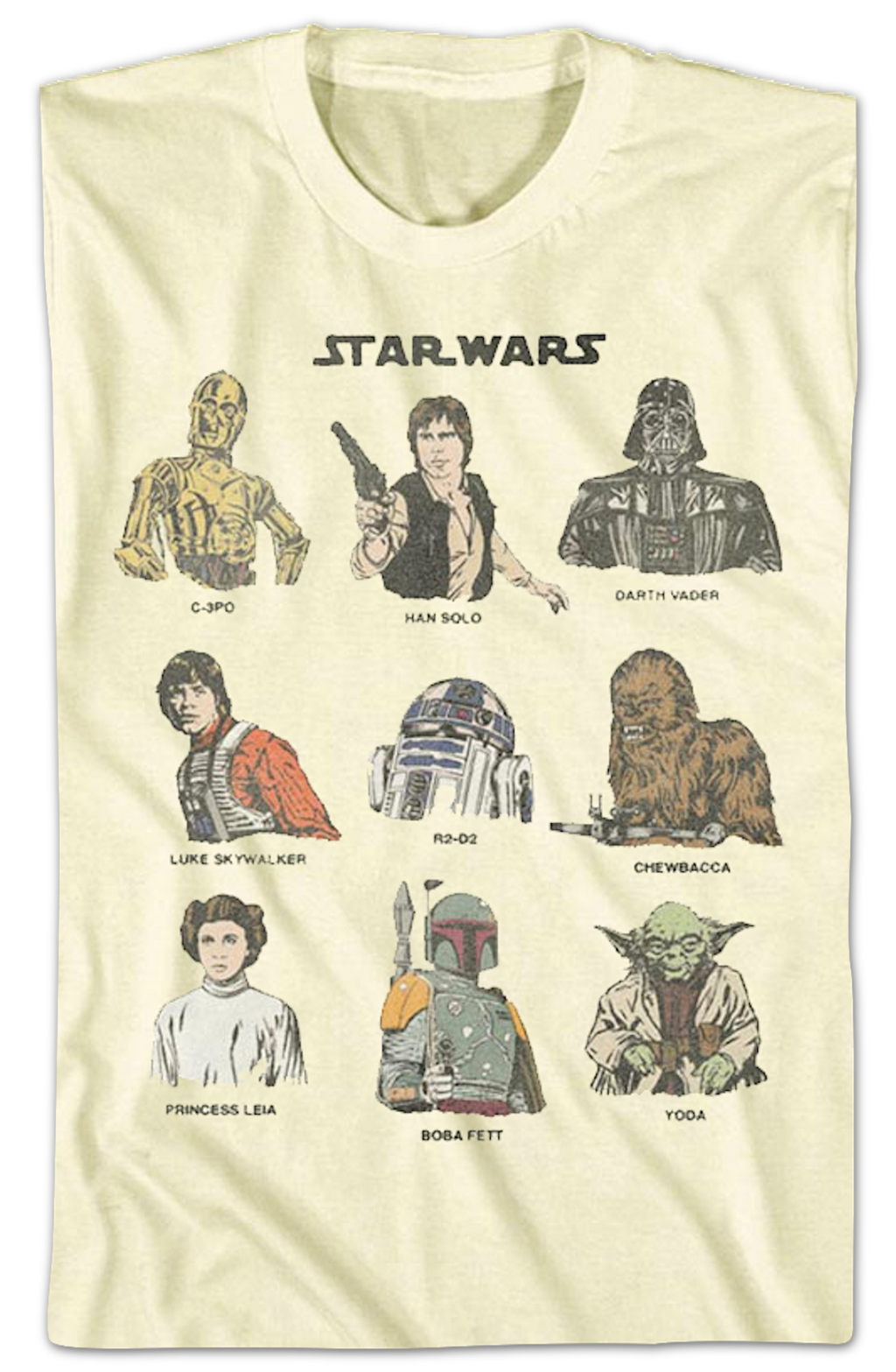 Classic Characters Star Wars T-Shirt product image 2