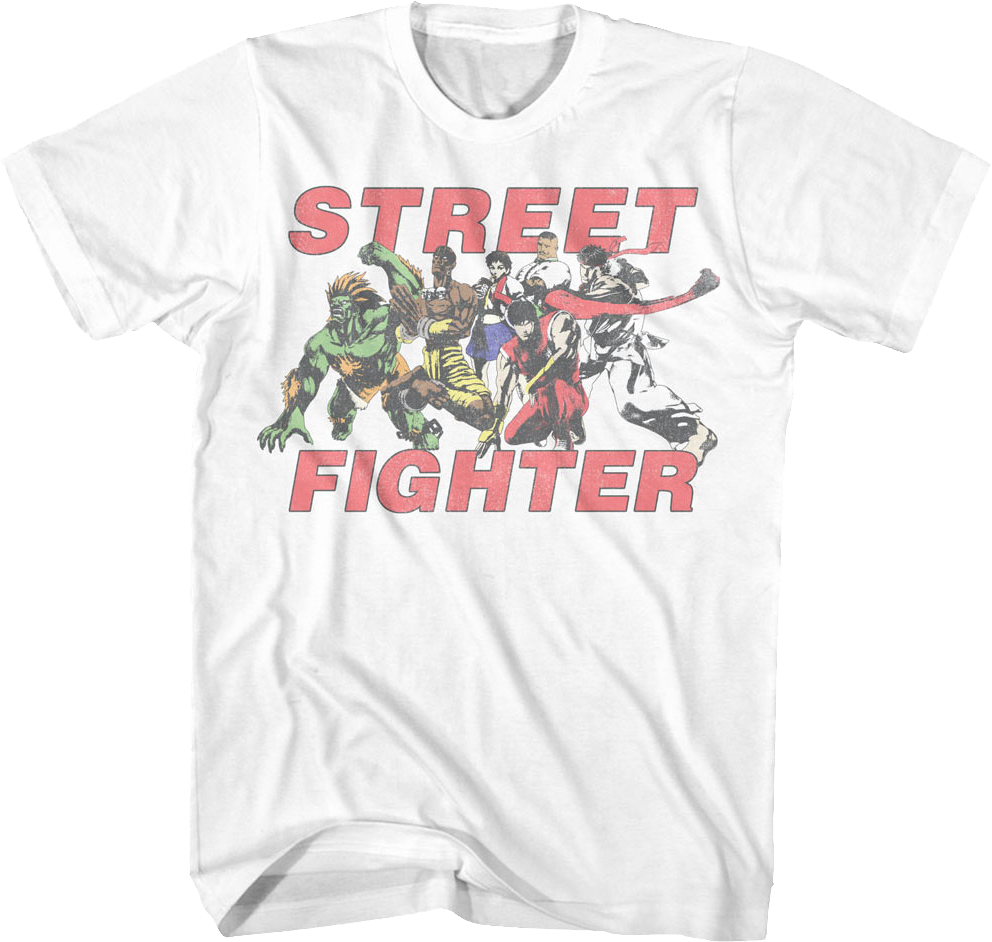 Classic Characters Street Fighter T-Shirt product image 1