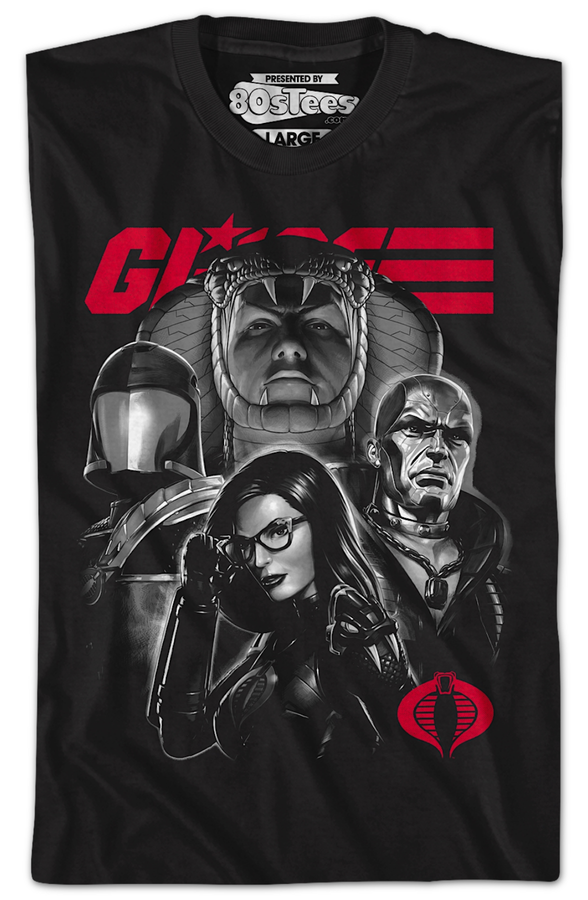 Cobra Villains Collage GI Joe T-Shirt product image 2