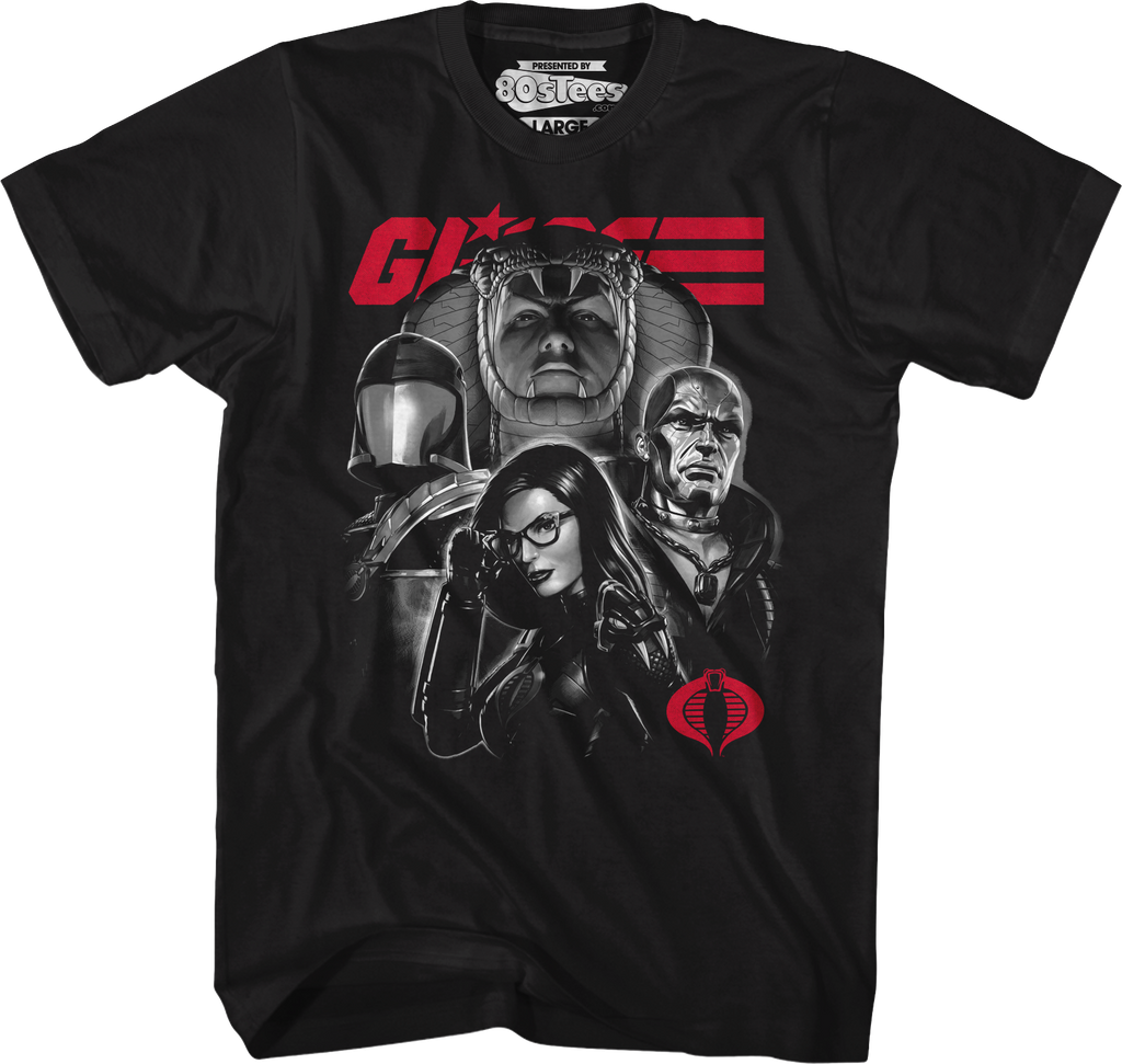 Cobra Villains Collage GI Joe T-Shirt product image 1