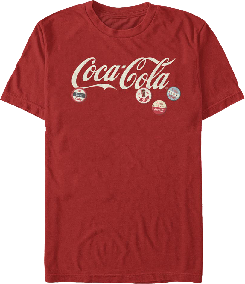 Coke Buttons Coca-Cola T-Shirt product image 1