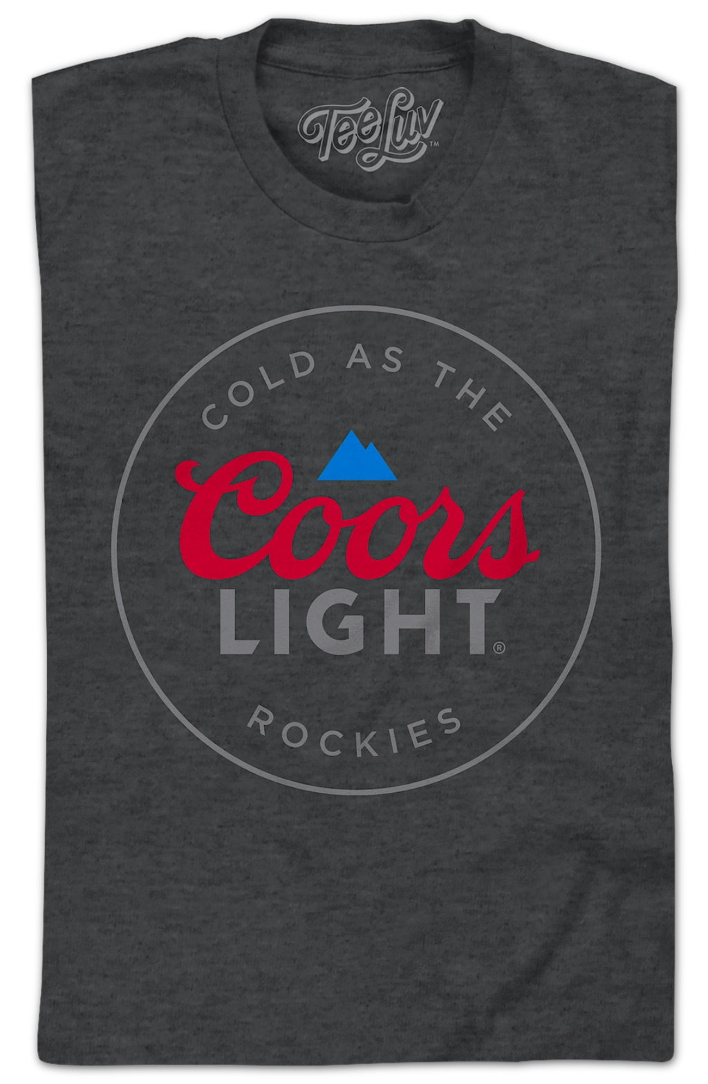 Cold As The Rockies Coors Light T-Shirt product image 2