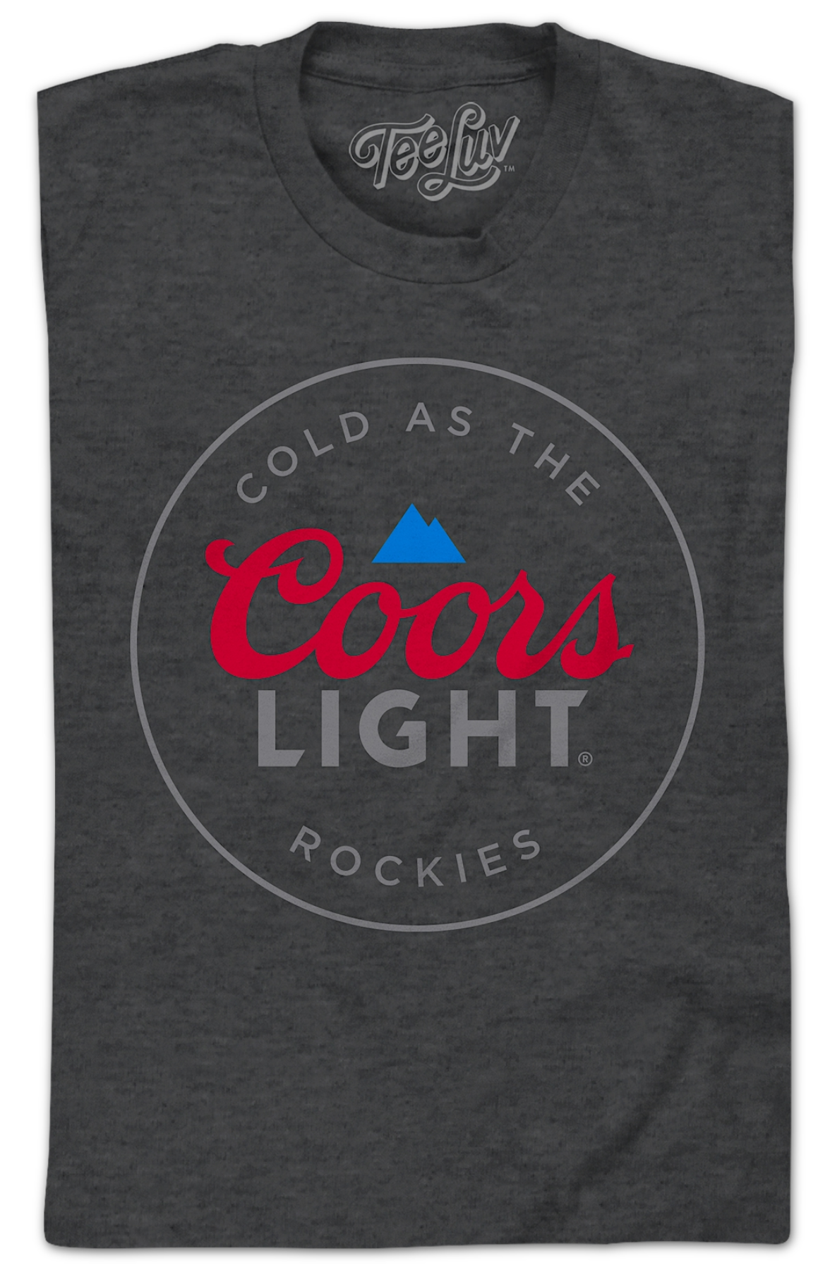 Cold As The Rockies Coors Light T-Shirt product image 2