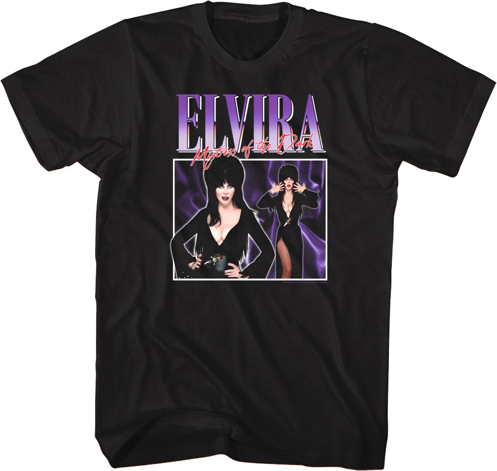 Collage Poses Elvira T-Shirt product image 1
