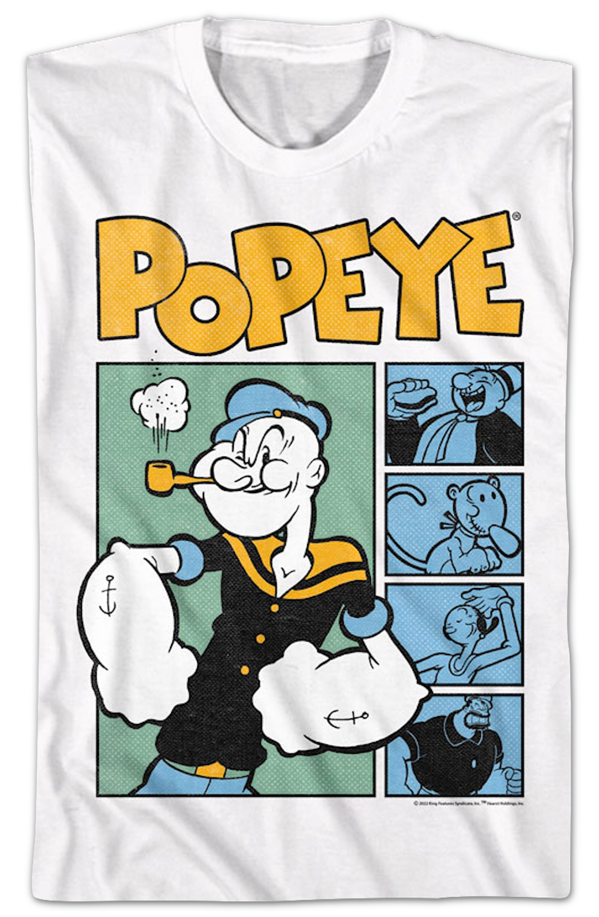Comic Panels Popeye T-Shirt product image 2