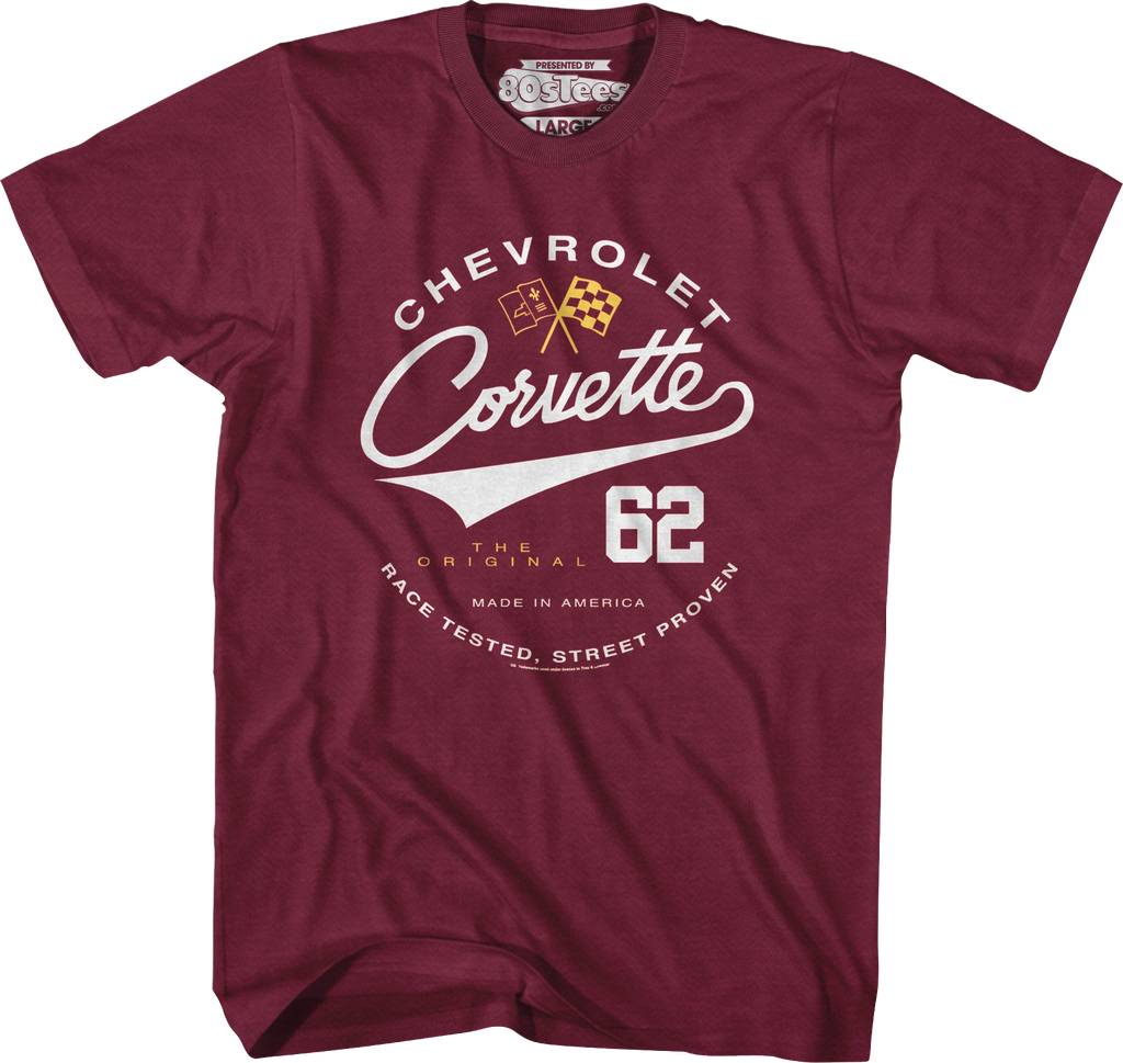 Corvette 62 Chevrolet T-Shirt product image 1