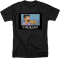 Courage Poster Rick And Morty T-Shirt