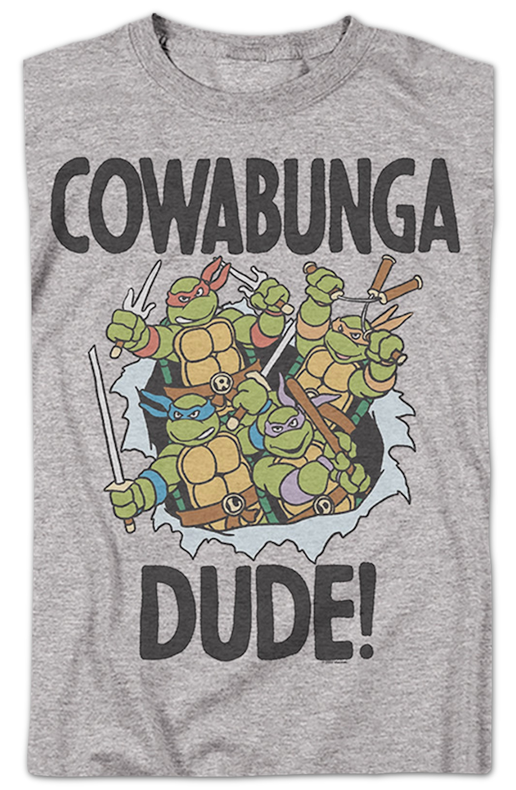 Cowabunga Dude Teenage Mutant Ninja Turtles T-Shirt product image 2