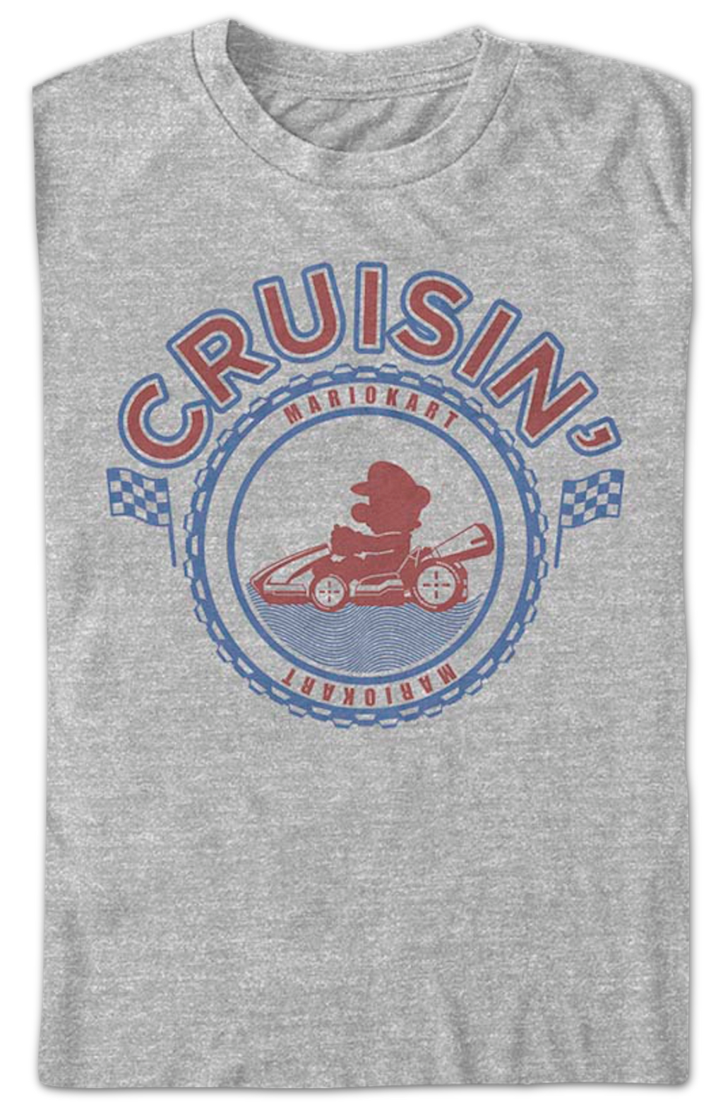 Cruisin' Silhouette Mario Kart T-Shirt product image 2