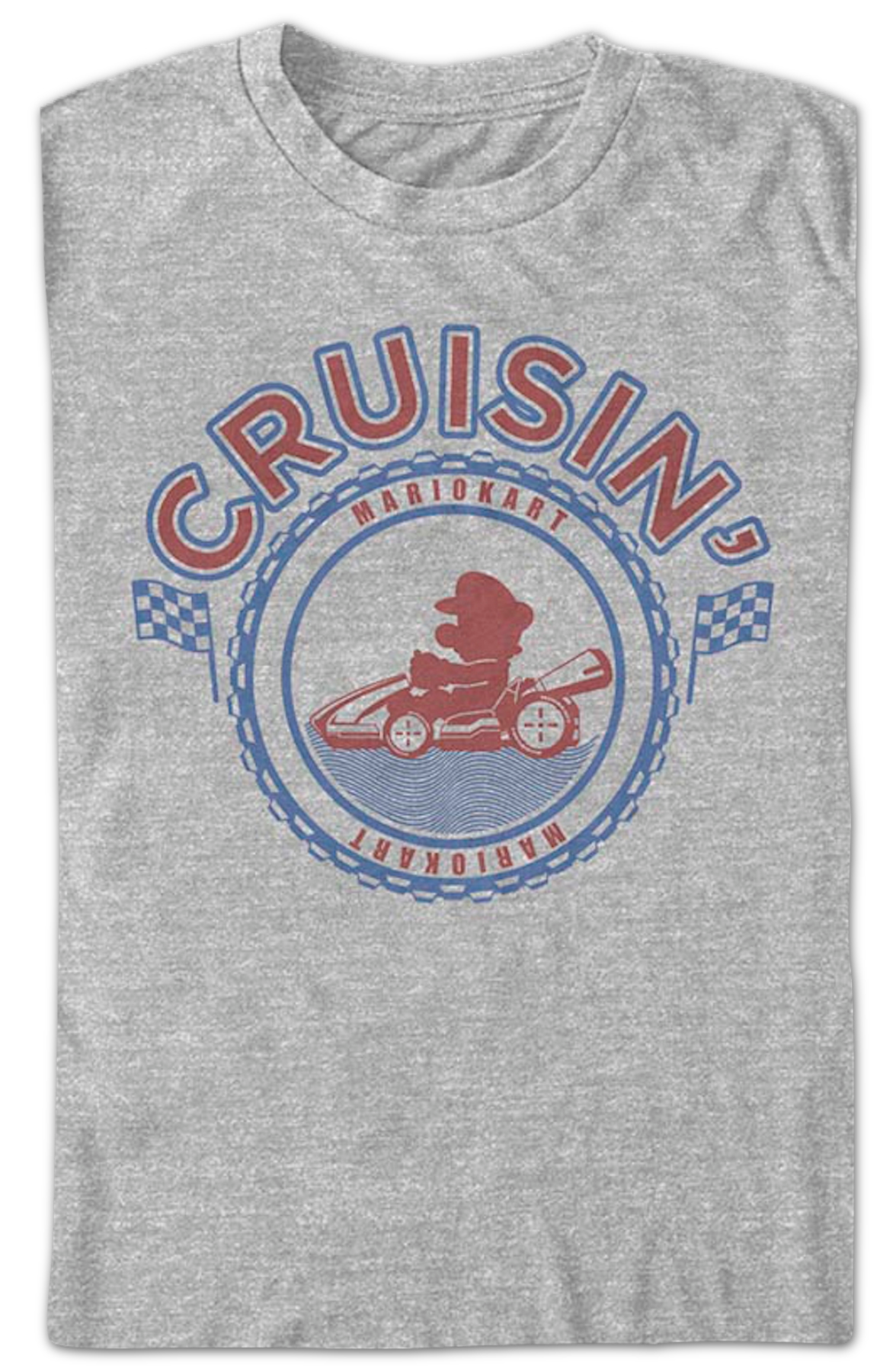Cruisin' Silhouette Mario Kart T-Shirt product image 2