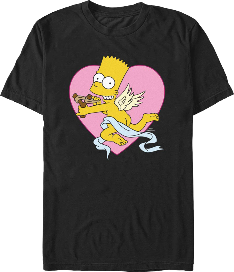 Cupid Bart Simpson T-Shirt product image 1