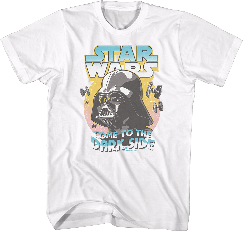 Darth Vader Come To The Dark Side Star Wars T-Shirt product image 1