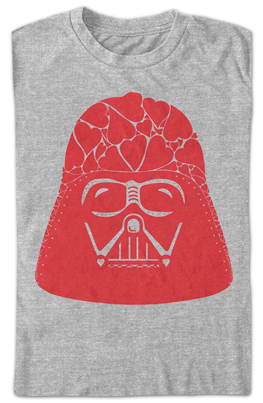 Darth Vader Heart Helmet Star Wars T-Shirt product image 2